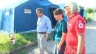 Presidente FVG visita a Palmanova area attrezzata per i profughi